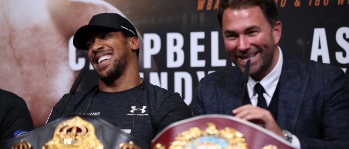 Decision time for Anthony Joshua and Eddie Hearn – will it be Dillian Whyte or Jarrell Miller?