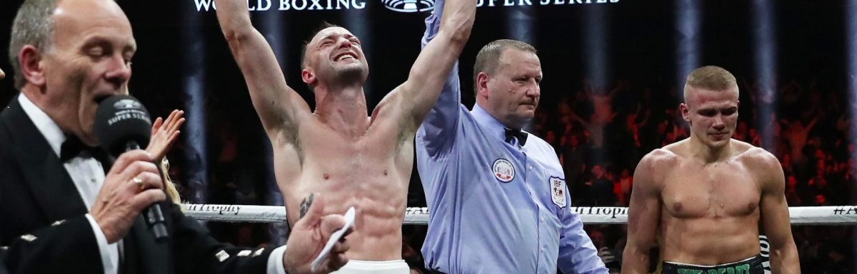 Josh Taylor claims IBF super lightweight title after Super Series semi-final battle with Ivan Baranchyk