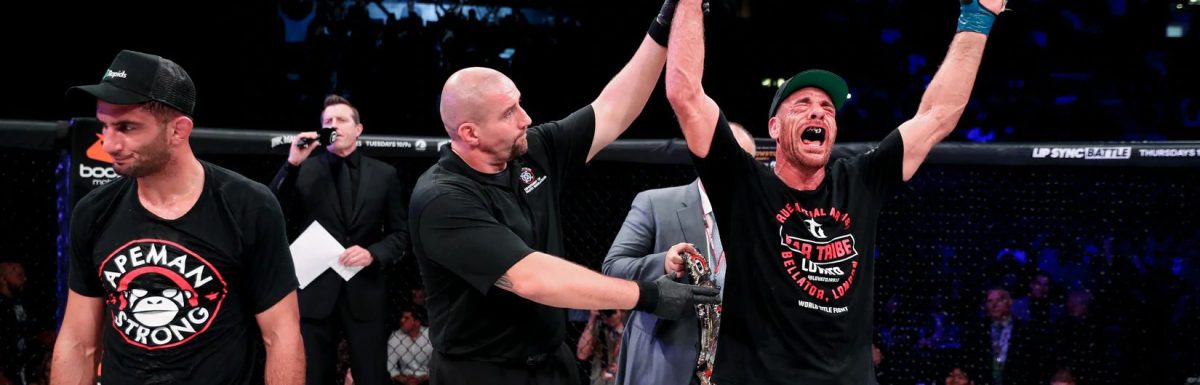 Rafael Lovato Jr digs deep to eke out victory and claim Bellator middleweight title from Gegard Mousasi in London