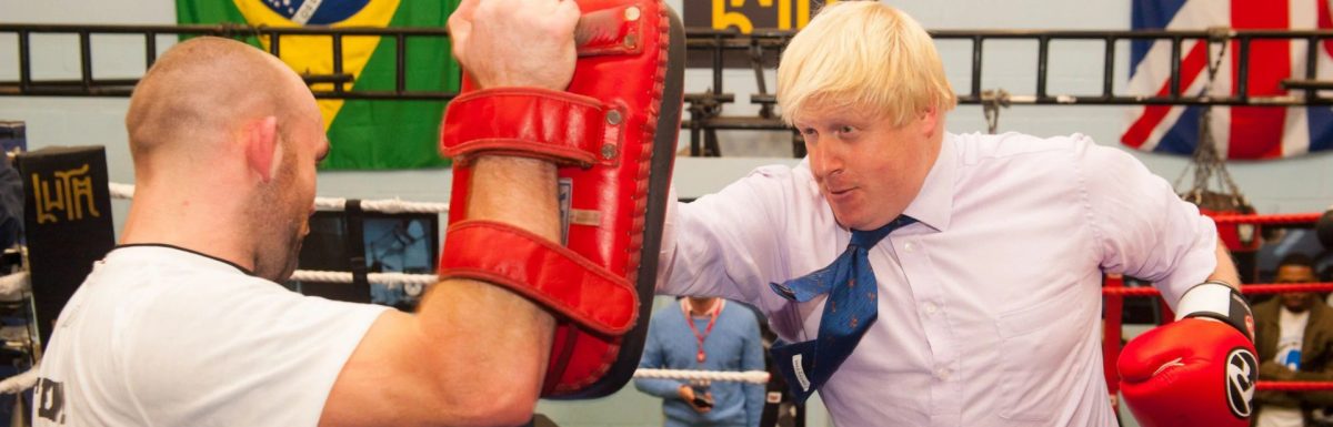 The night Boris Johnson and I agreed to slug it out in a cage fight