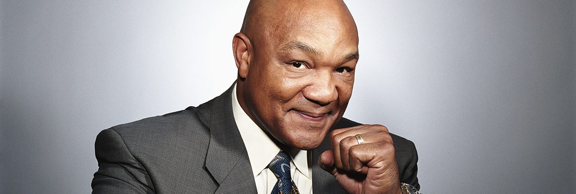 George Foreman: a remarkable human being heavyweight boxing royalty and grill seller