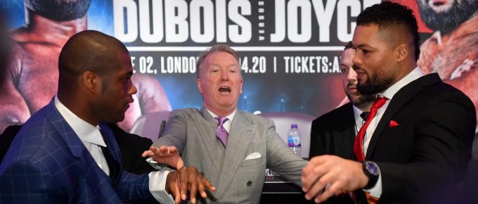 World-title bouts or dumped from the elite? Everything hinges on one fight for Joe Joyce and Daniel Dubois