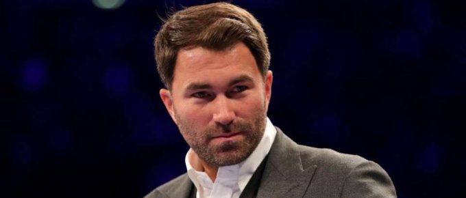 Eddie Hearn on (AJ) Joshua Kubrat Pulev. ‘Not decided yet O2 Arena or Wembley Arena. Crowd unlikely