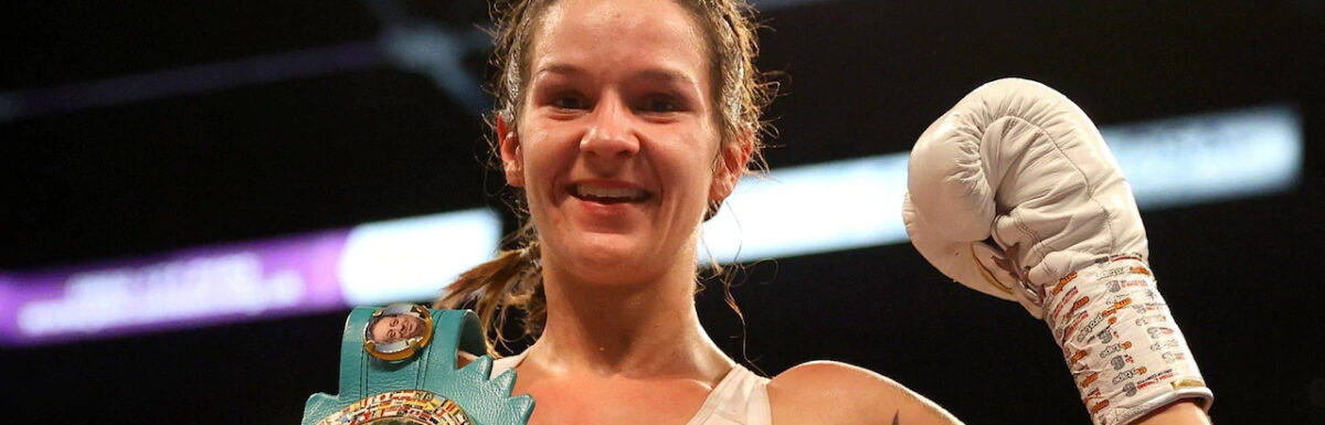 Terri Harper dreams of boxing in US, but stays focused on defence of WBC title