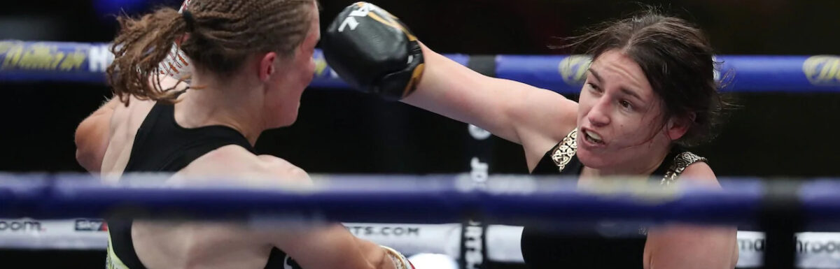 Katie Taylor proves she is still Queen of the Ring with victory over Miriam Gutierrez on history-making night at Wembley