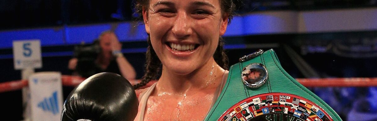 Chantelle Cameron overcomes nerves to claim world title with dominant win over Adriana Araujo