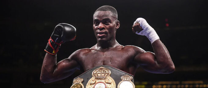 Joshua Buatsi rides early storm to secure stoppage victory against Marko Calic in seventh round