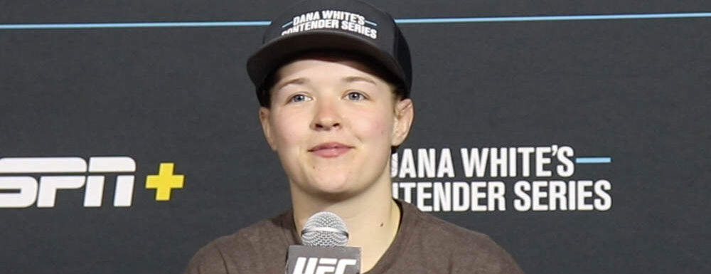 Cory McKenna is the first Welsh female to fight in the UFC her debut against  Kay Hansen on Nov 14