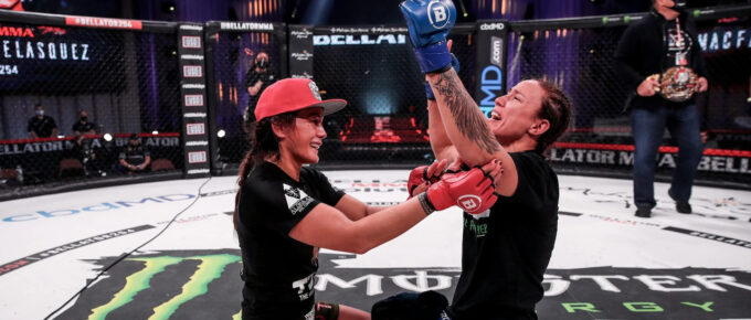 Bellator 254: Juliana Velasquez defeats Ilima-lei Macfarlane to become fourth current Brazilian champion in fight league