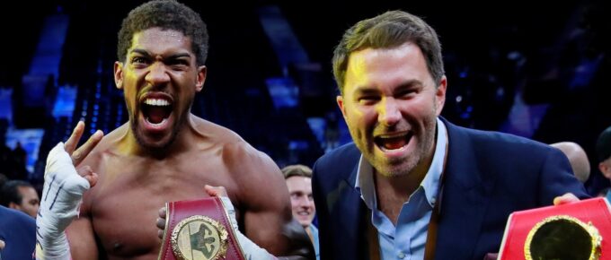 Eddie Hearn: Anthony Joshua believes Tyson Fury fight will never happen