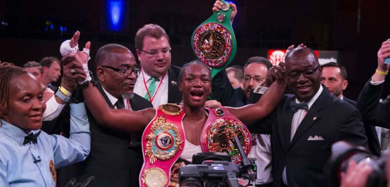 American Claressa Shields calls out British rival Savannah Marshall after making boxing history