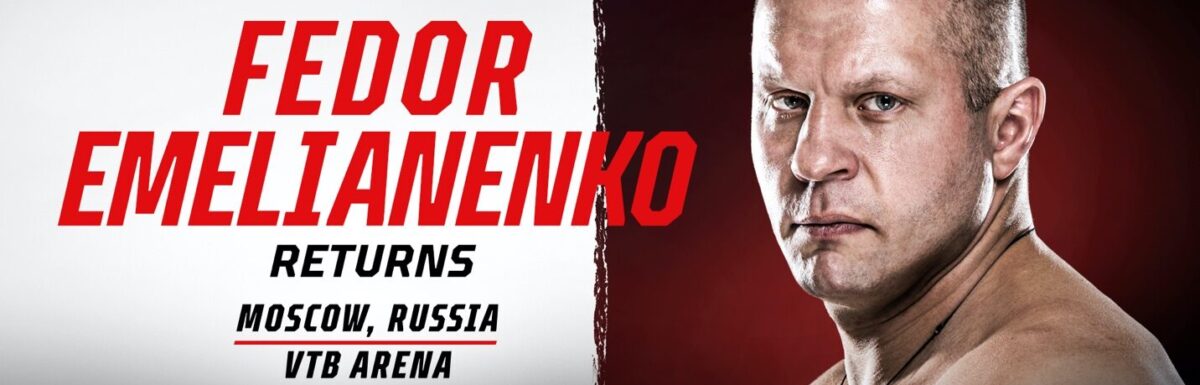 Fedor “The Last Emperor” Emelianenko returns to Moscow under the Bellator MMA banner on October 23 and believes heavyweight fights “should be about finishing opponents”