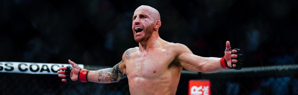 Alexander Volkanovski wears ‘gleaming crown’ of world’s best featherweight