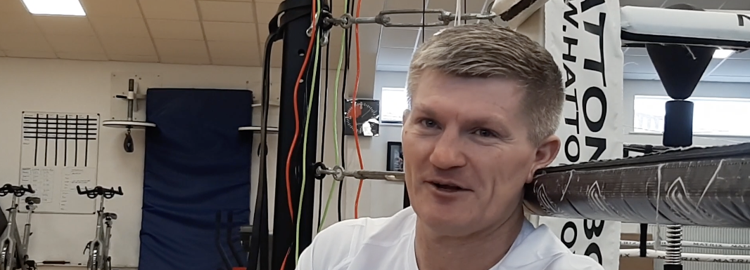 (Video) Ricky Hatton talks to Gareth A Davies about weight loss & exhibition with Marco Antonio Barrera