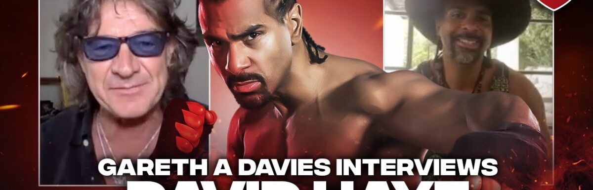 Pitch Boxing: Gareth A Davies interviews David Haye