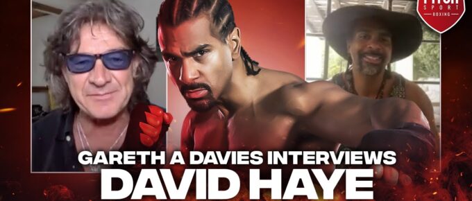 Pitch Boxing: Gareth A Davies interviews David Haye
