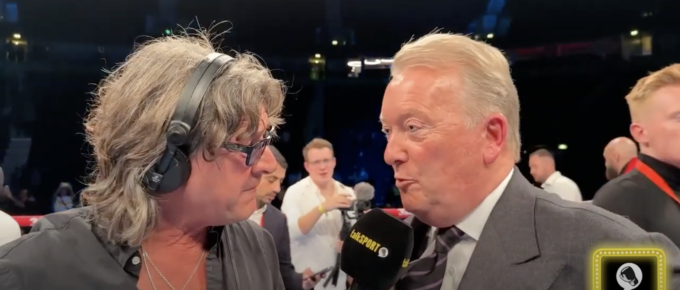 Frank Warren & Tyson Fury want the Anthony Joshua fight!