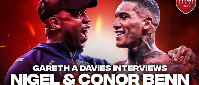 Pitch Boxing: Conor and Nigel Benn chat to Gareth A Davies in the lead up to his fight against Eubank Jnr