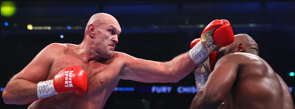 Fury batters brave Chisora over 10 brutal rounds